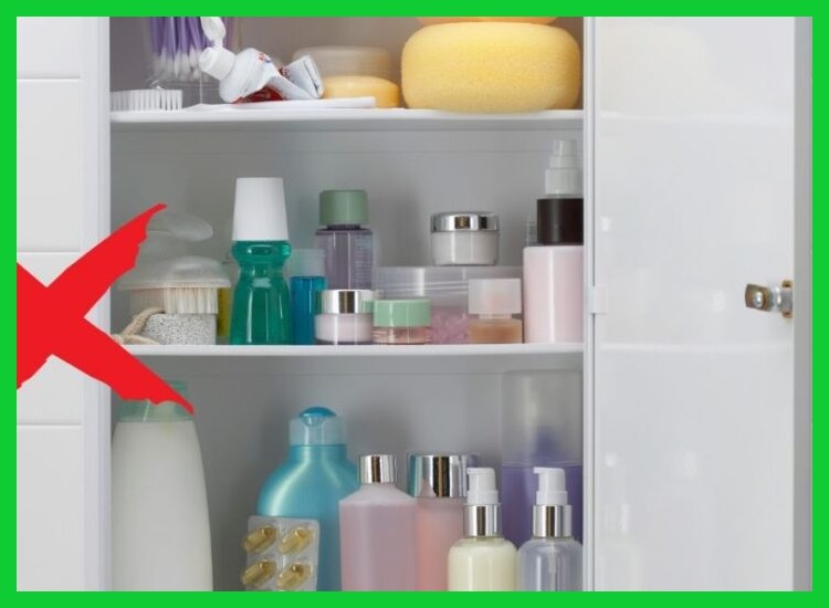 ¿Cómo puedo organizar el baño de manera no tóxica?