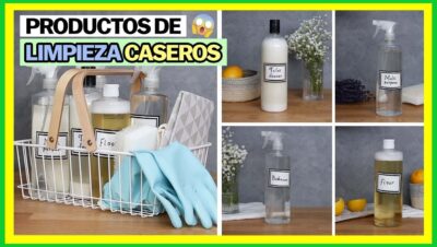 Productos de limpieza caseros que funcionan mejor que químicos - Productos de limpieza
