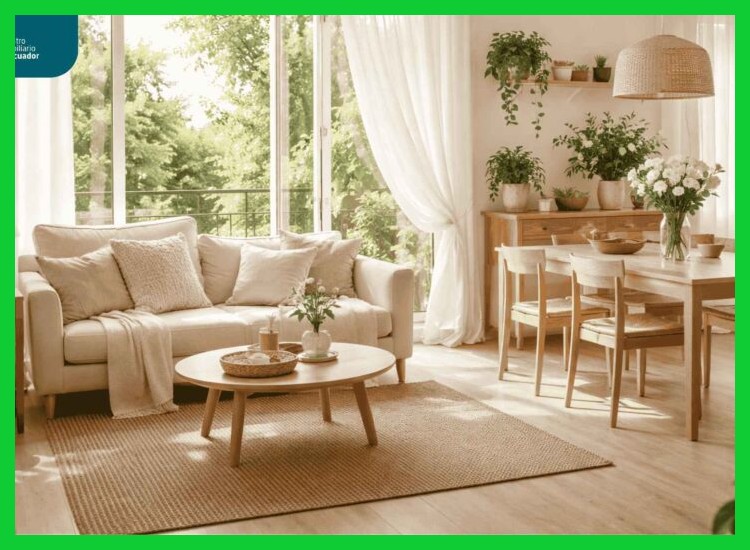 ¿Qué características definen una casa con un ambiente de bajo contenido tóxico en cada uno de sus espacios?